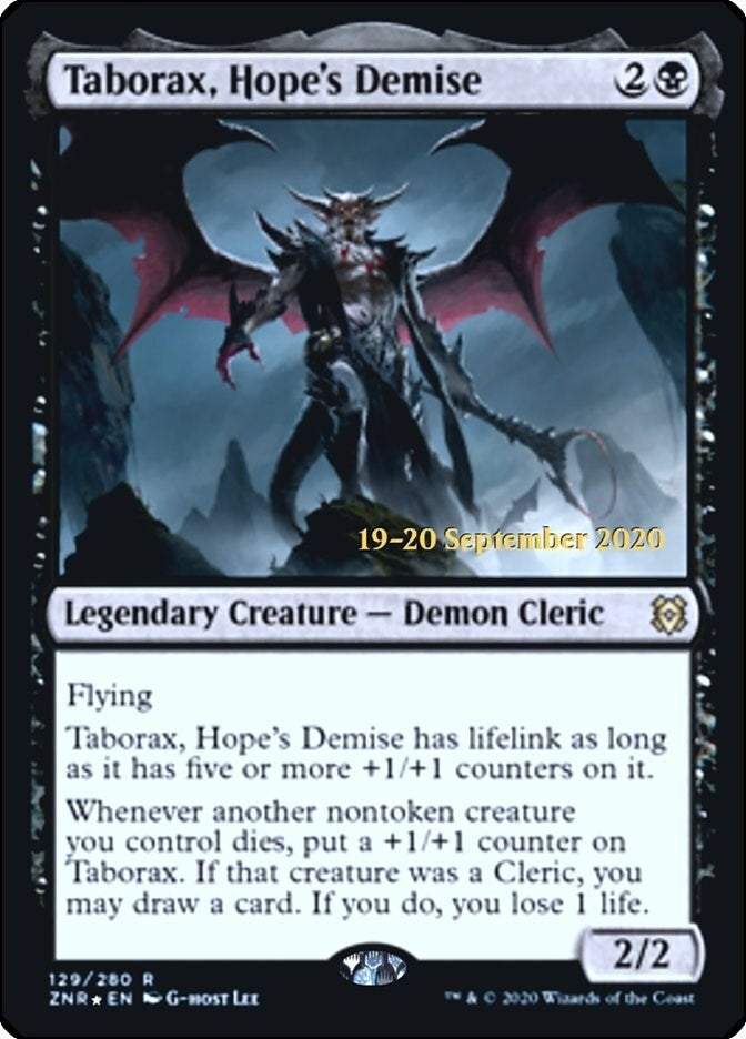 Image for Taborax, Hope's Demise (129) (PRE) - Magic: The Gathering
