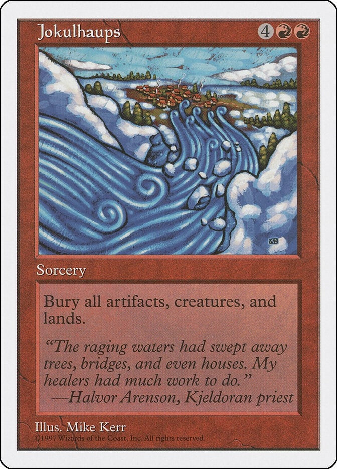 Image for Jokulhaups (5ED) - Magic: The Gathering