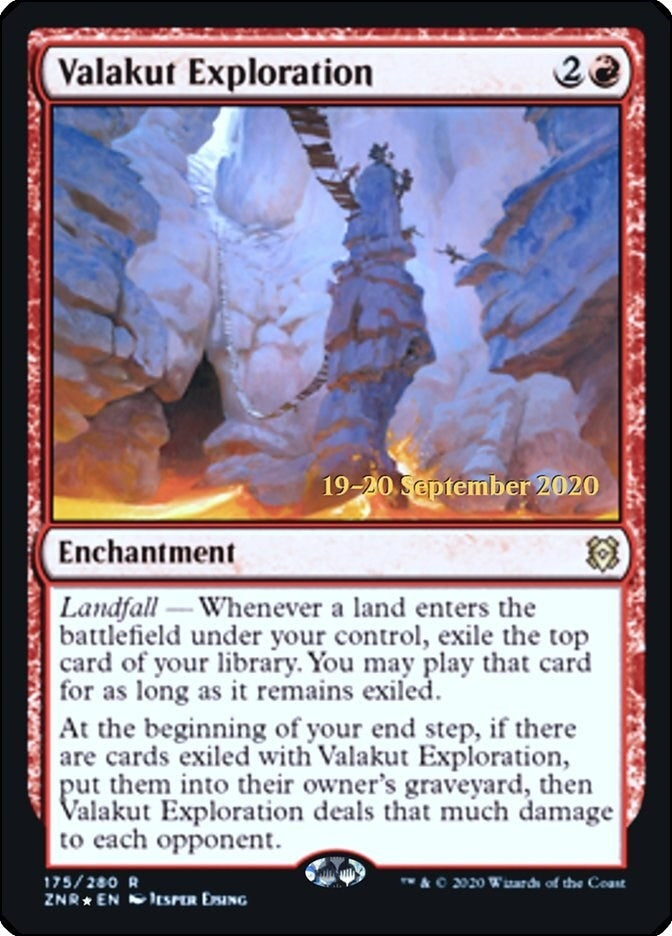 Image for Valakut Exploration (175) (PRE) - Magic: The Gathering