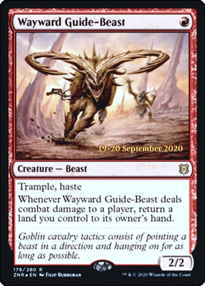 Image for Wayward Guide-Beast (176) (PRE) - Magic: The Gathering