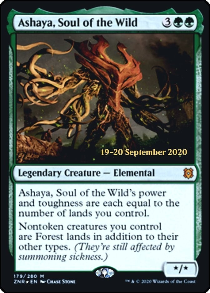 Image for Ashaya, Soul of the Wild (179) (PRE) - Magic: The Gathering