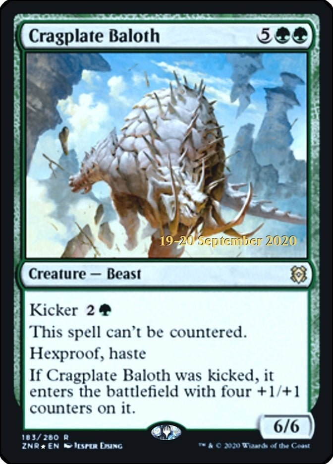 Image for Cragplate Baloth (183) (PRE) - Magic: The Gathering