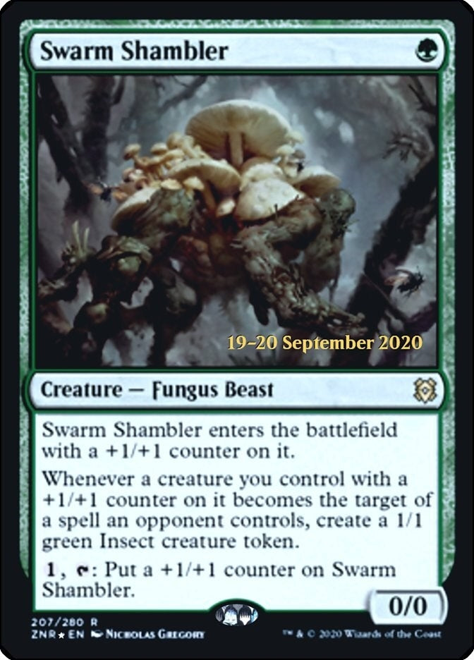 Image for Swarm Shambler (207) (PRE) - Magic: The Gathering