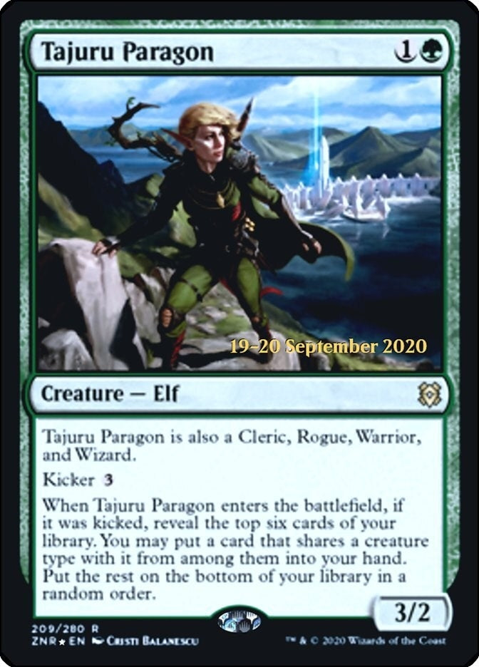 Image for Tajuru Paragon (209) (PRE) - Magic: The Gathering
