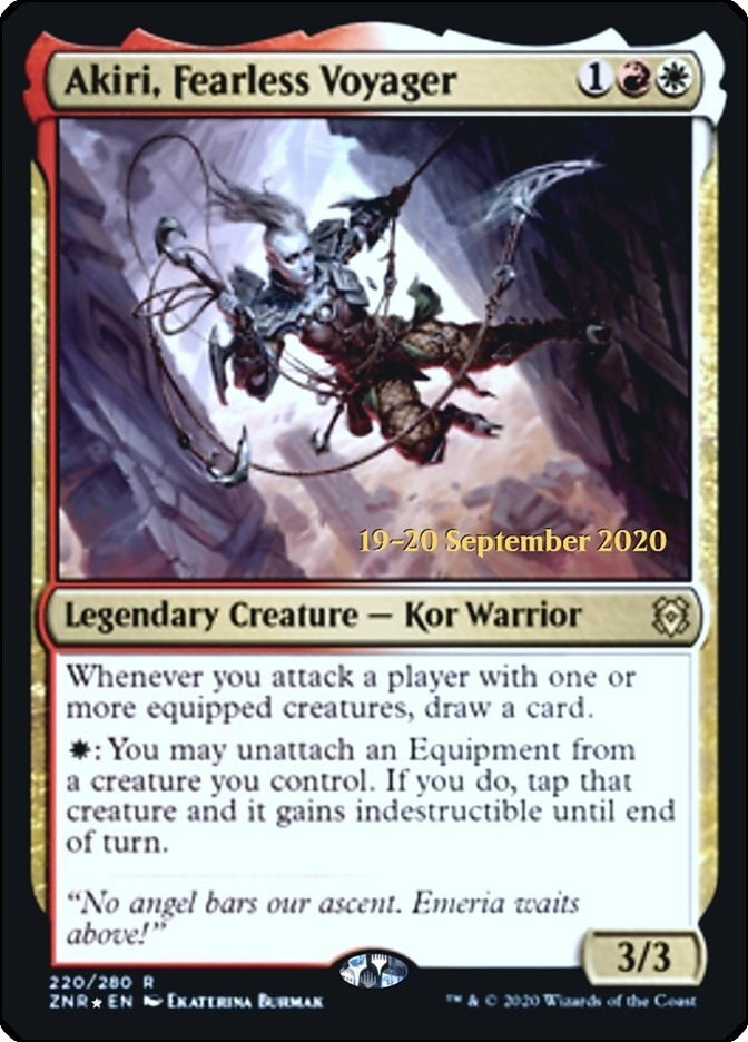 Image for Akiri, Fearless Voyager (220) (PRE) - Magic: The Gathering