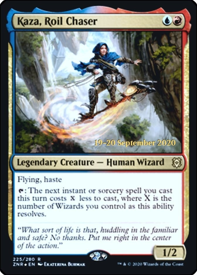 Image for Kaza, Roil Chaser (225) (PRE) - Magic: The Gathering