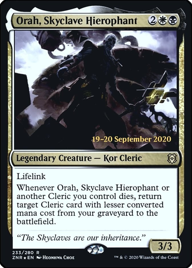 Image for Orah, Skyclave Hierophant (233) (PRE) - Magic: The Gathering