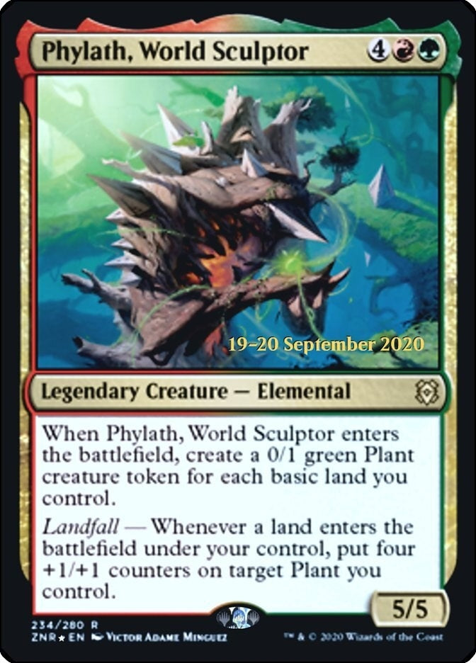Image for Phylath, World Sculptor (234) (PRE) - Magic: The Gathering