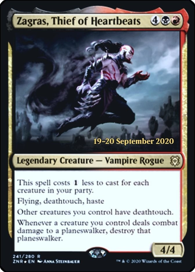 Image for Zagras, Thief of Heartbeats (241) (PRE) - Magic: The Gathering