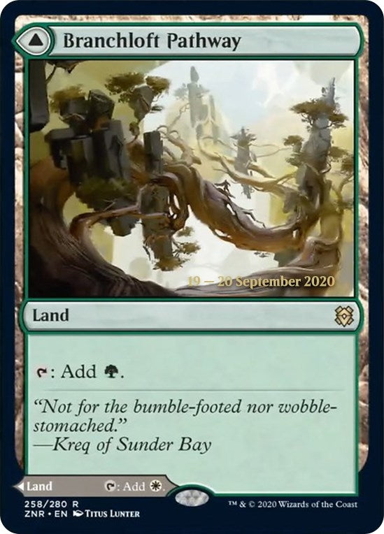 Image for Branchloft Pathway (258) (PRE) - Magic: The Gathering
