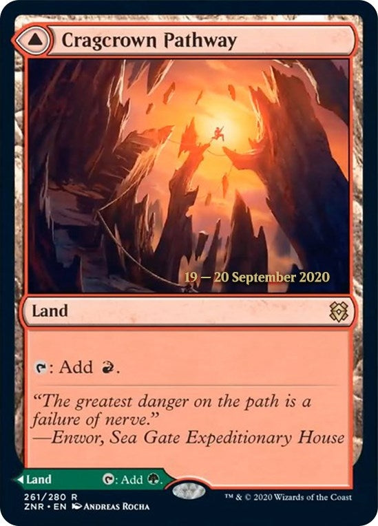 Image for Cragcrown Pathway (261) (PRE) - Magic: The Gathering