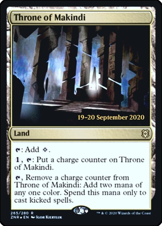Image for Throne of Makindi (265) (PRE) - Magic: The Gathering