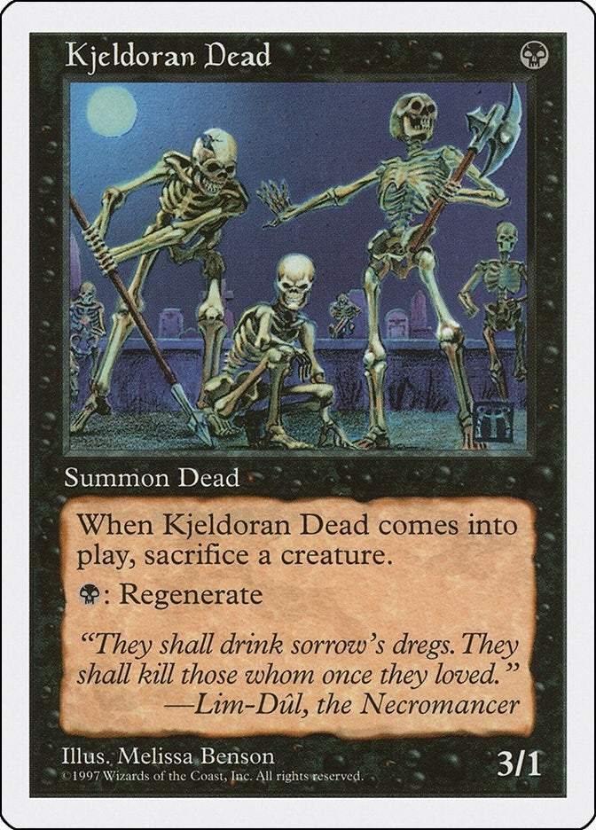 Image for Kjeldoran Dead (5ED) - Magic: The Gathering