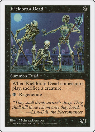Kjeldoran Dead (5ED)