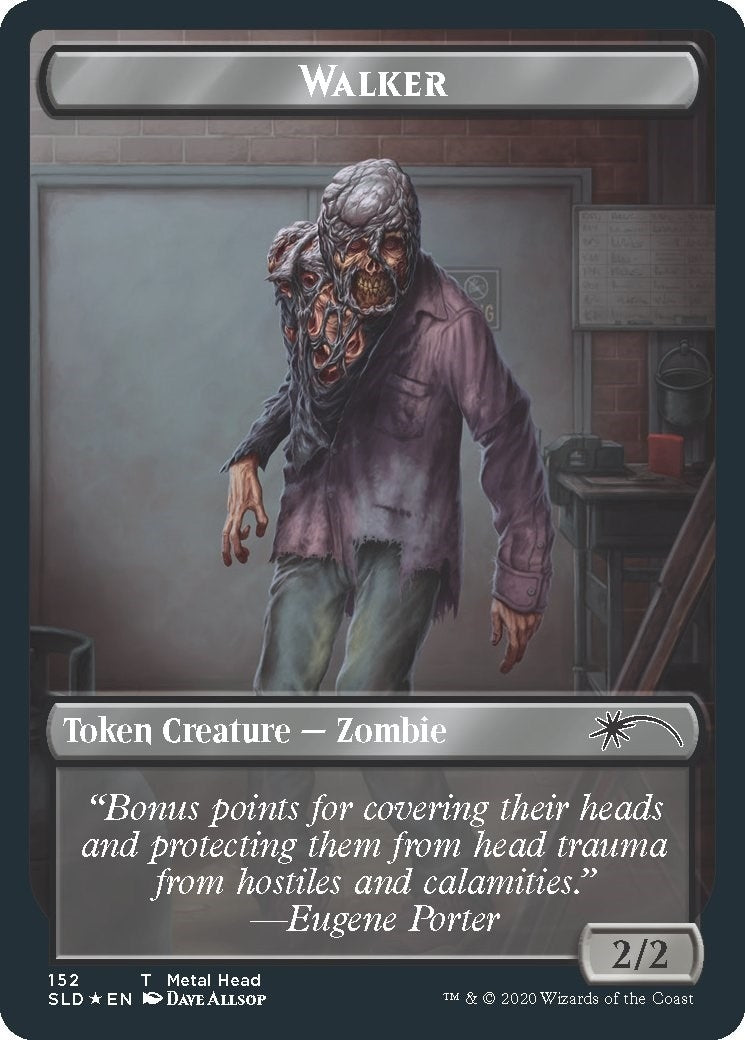 Image for Walker (Metal Head // Treasure) Double-sided Token (152 // 153) (SLD) - Magic: The Gathering