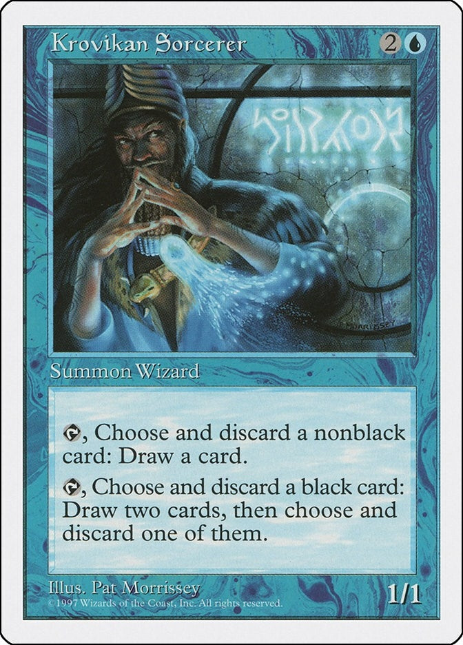 Image for Krovikan Sorcerer (5ED) - Magic: The Gathering