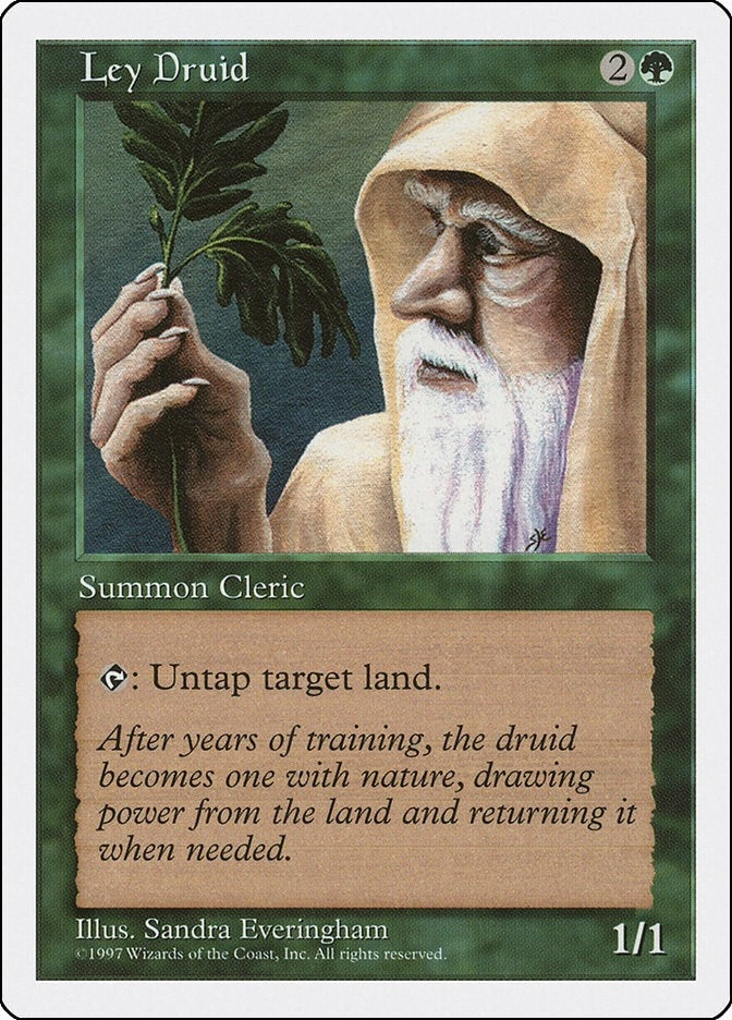 Image for Ley Druid (5ED) - Magic: The Gathering
