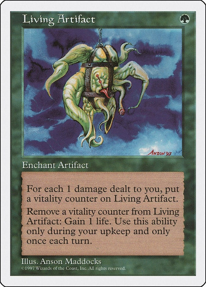 Image for Living Artifact (5ED) - Magic: The Gathering