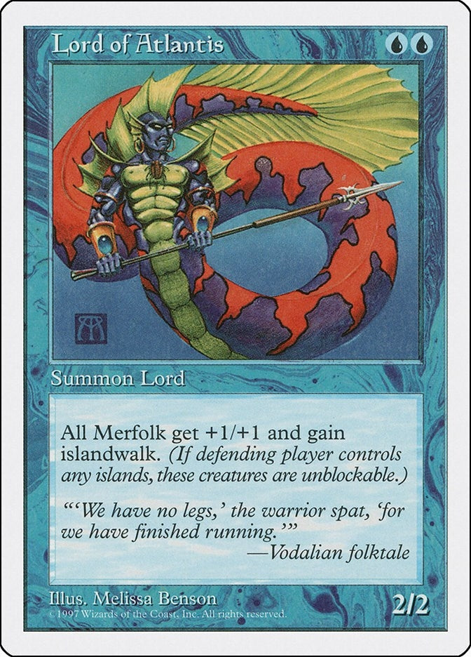 Image for Lord of Atlantis (5ED) - Magic: The Gathering