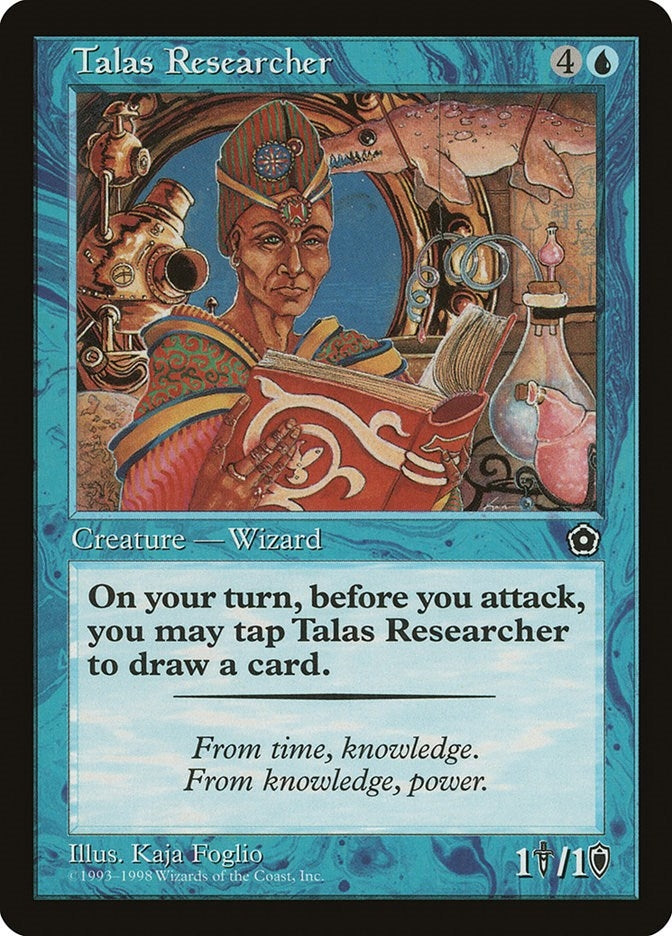 Image for Talas Researcher (P02) - Magic: The Gathering