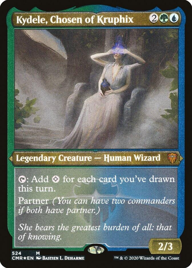 Kydele, Chosen of Kruphix (Foil Etched) (524) (CMR)