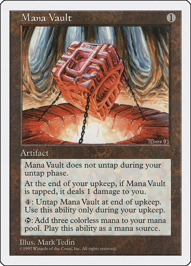 Image for Mana Vault (5ED) - Magic: The Gathering