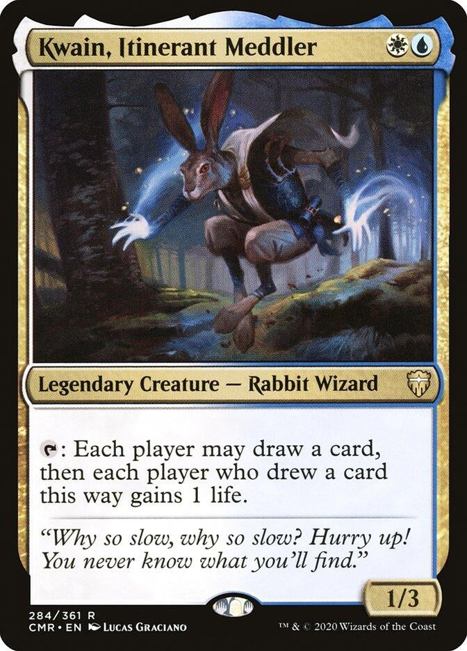 Kwain, Itinerant Meddler (284) (CMR)