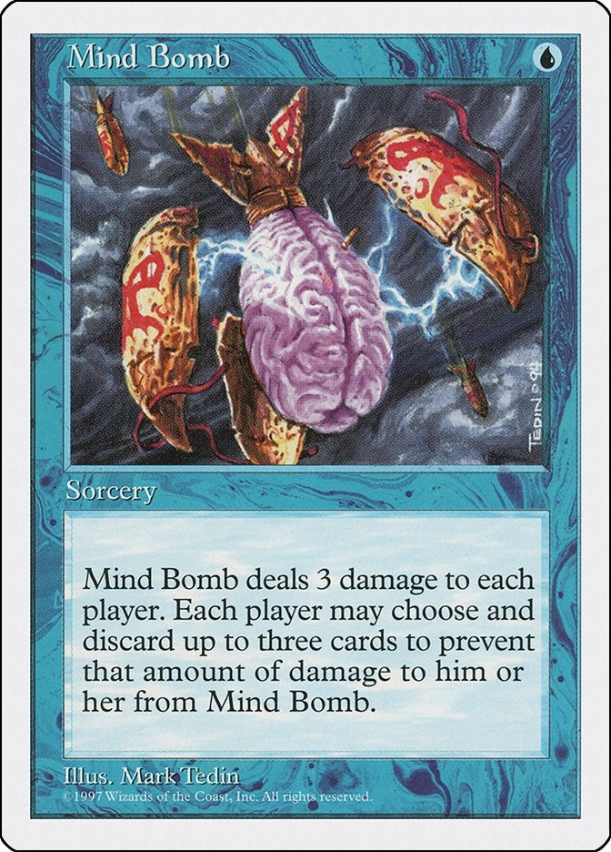 Image for Mind Bomb (5ED) - Magic: The Gathering