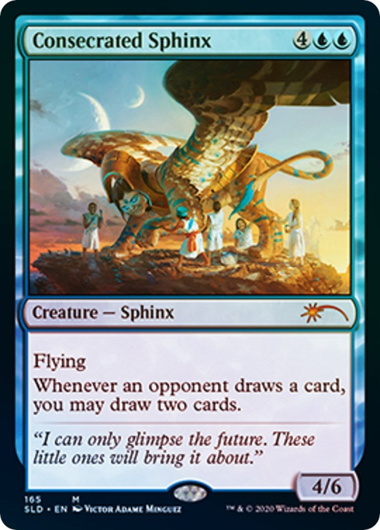 Image for Consecrated Sphinx (165) (165) (SLD) - Magic: The Gathering