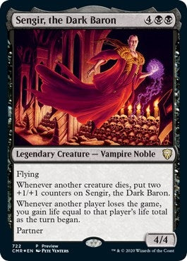Image for Sengir, the Dark Baron (Alternate Art) (722) (PRE) - Magic: The Gathering