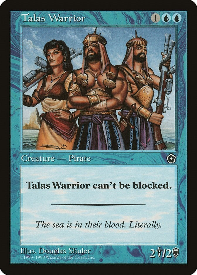 Image for Talas Warrior (P02) - Magic: The Gathering