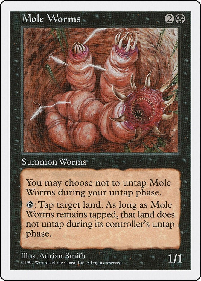 Image for Mole Worms (5ED) - Magic: The Gathering
