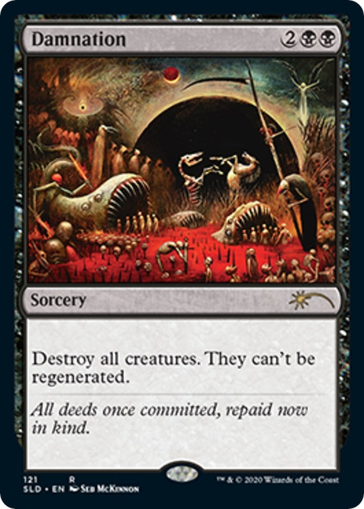Image for Damnation (121) (121) (SLD) - Magic: The Gathering