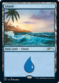 Image for Island (102) (Bob Ross) (102) (SLD) - Magic: The Gathering