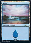 Image for Island (103) (Bob Ross) (103) (SLD) - Magic: The Gathering