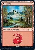Image for Mountain (106) (Bob Ross) (106) (SLD) - Magic: The Gathering
