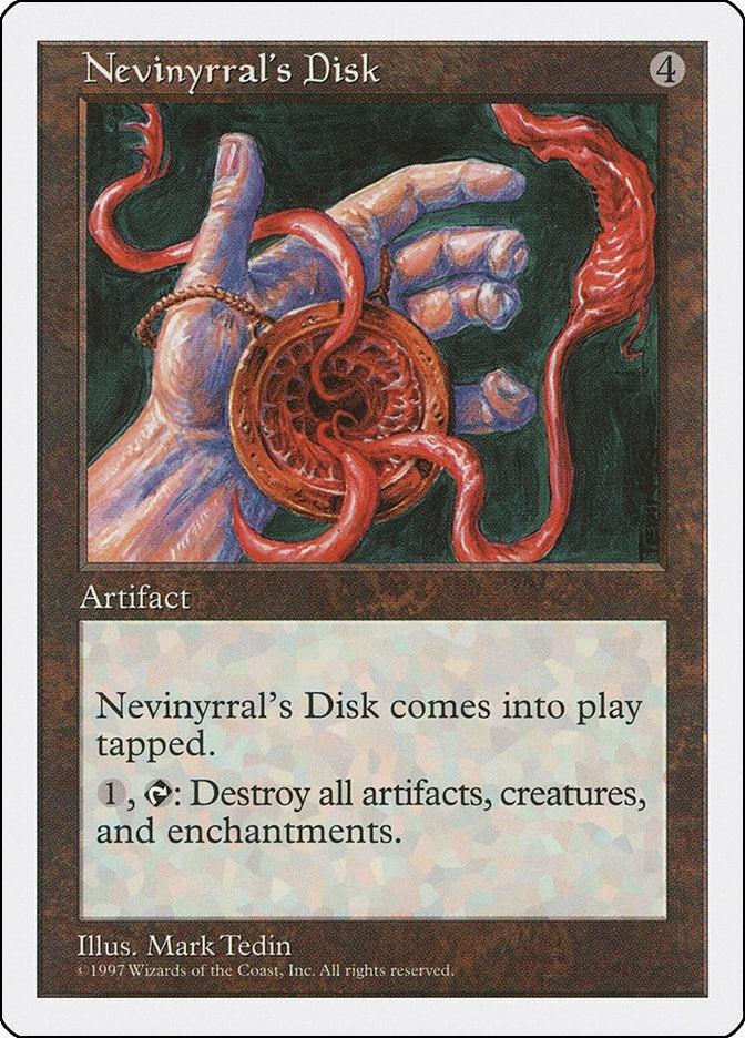 Image for Nevinyrral's Disk (5ED) - Magic: The Gathering