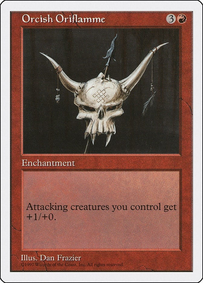 Image for Orcish Oriflamme (5ED) - Magic: The Gathering