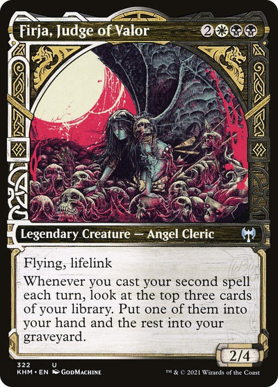 Firja, Judge of Valor (Showcase) (322) (KHM)