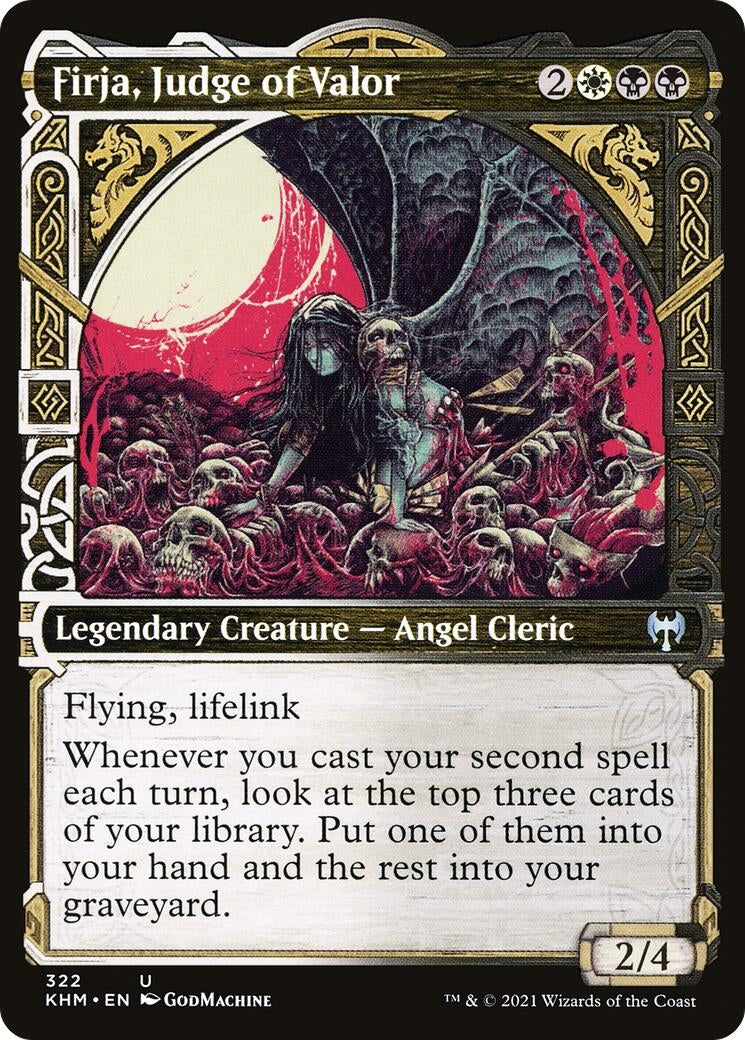 Firja, Judge of Valor (Showcase) (322) (KHM)