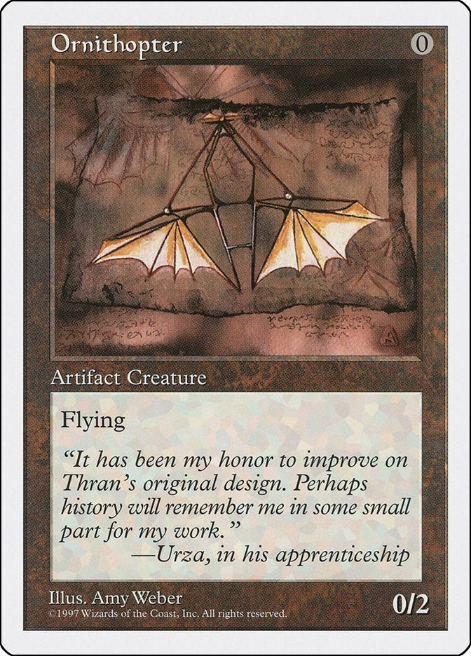 Image for Ornithopter (5ED) - Magic: The Gathering