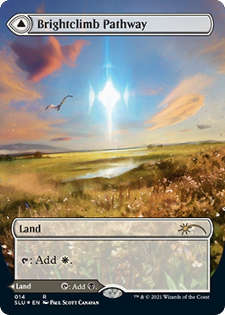 Image for Brightclimb Pathway (Borderless) (14) (SLU) - Magic: The Gathering