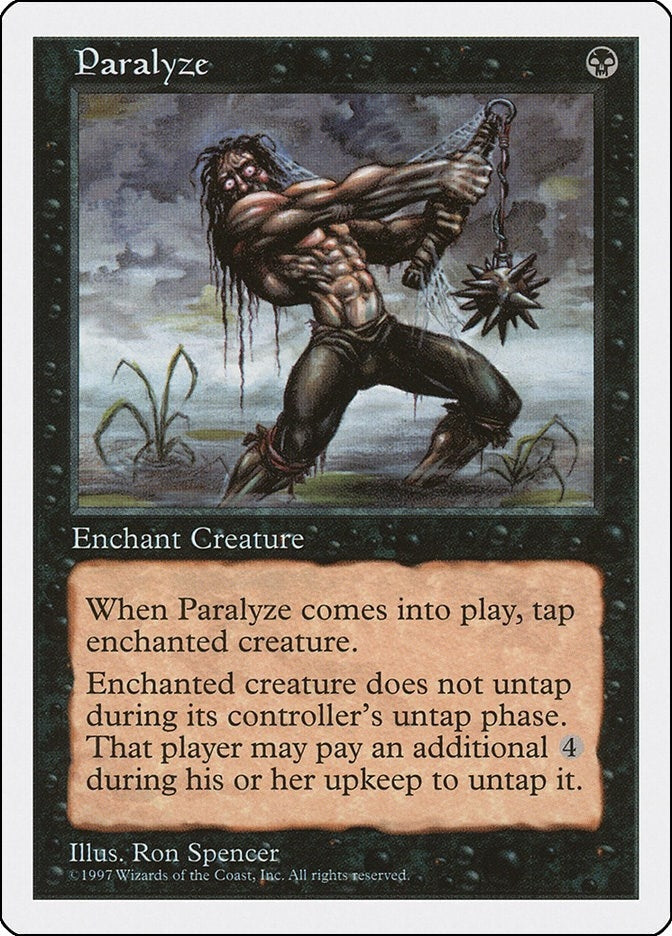 Image for Paralyze (5ED) - Magic: The Gathering