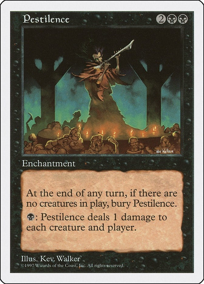 Image for Pestilence (5ED) - Magic: The Gathering