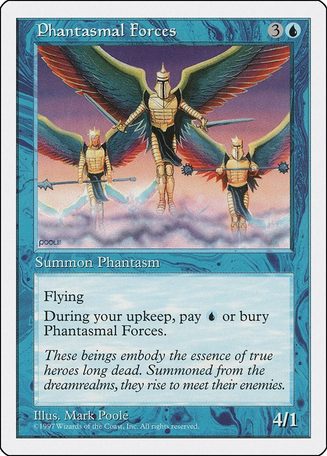 Image for Phantasmal Forces (5ED) - Magic: The Gathering