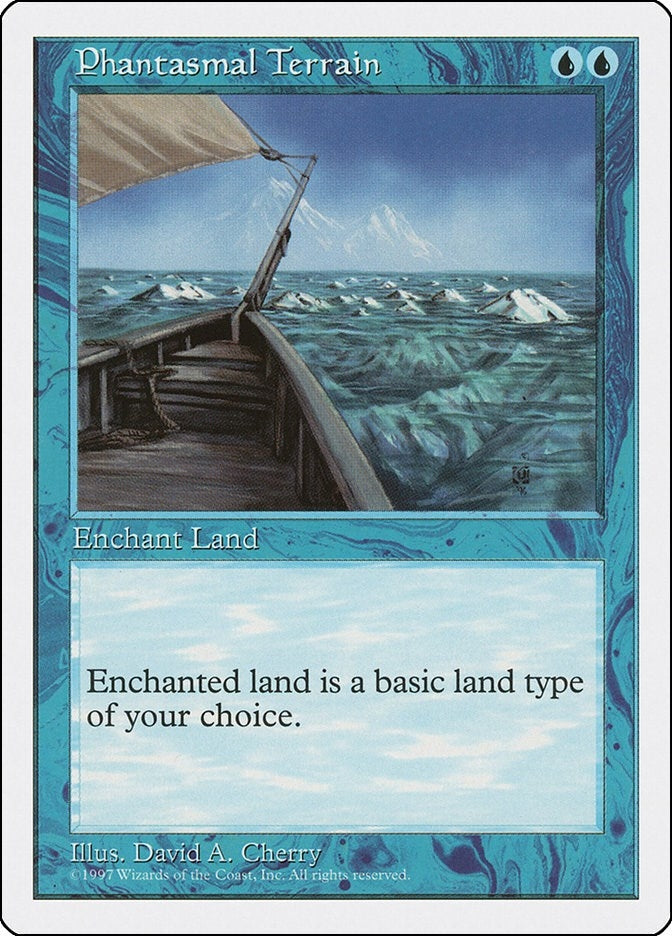 Image for Phantasmal Terrain (5ED) - Magic: The Gathering