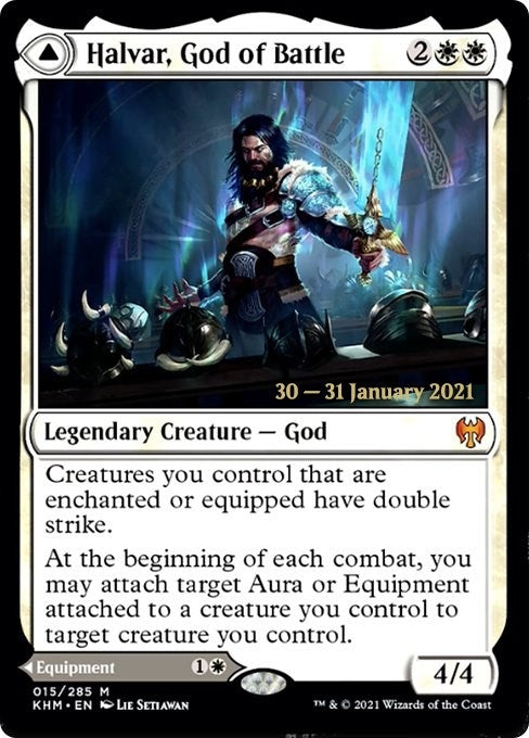 Image for Halvar, God of Battle (15) (PRE) - Magic: The Gathering