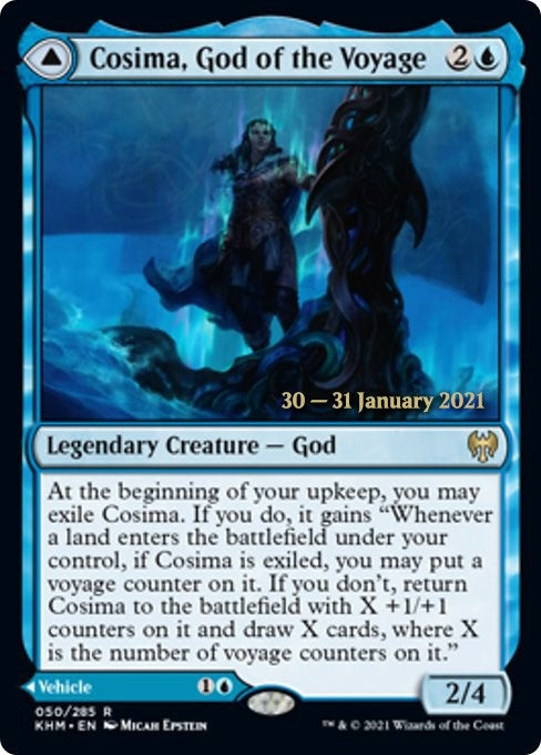 Image for Cosima, God of the Voyage (50) (PRE) - Magic: The Gathering