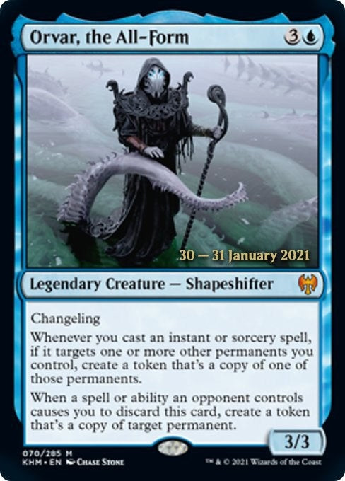 Image for Orvar, the All-Form (70) (PRE) - Magic: The Gathering