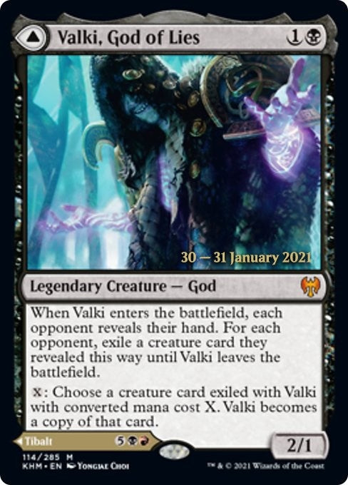 Image for Valki, God of Lies (114) (PRE) - Magic: The Gathering